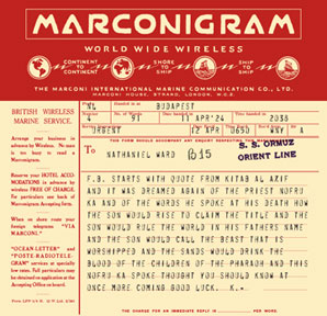 Marconigram