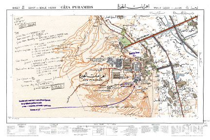 Gizeh Map