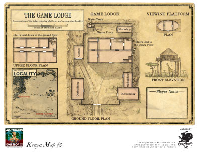 The Game Lodge map