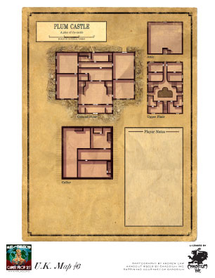 Plum Castle map