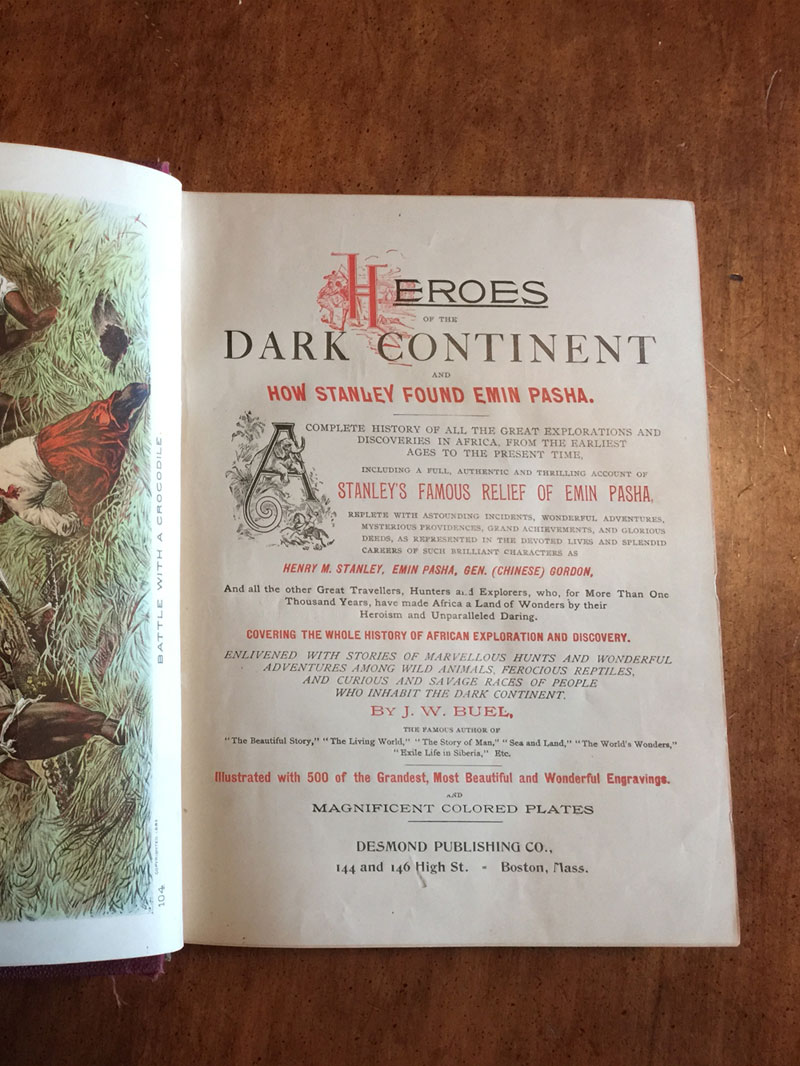 Dark Continent title page