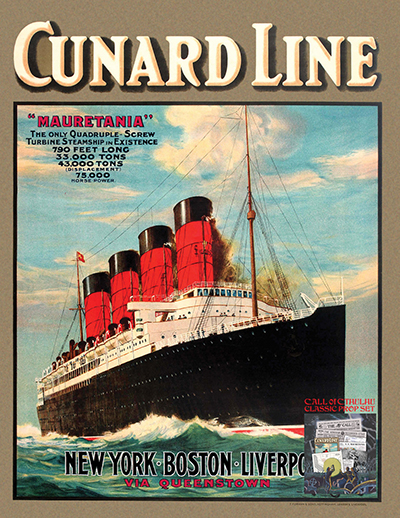 Cunard brochure
