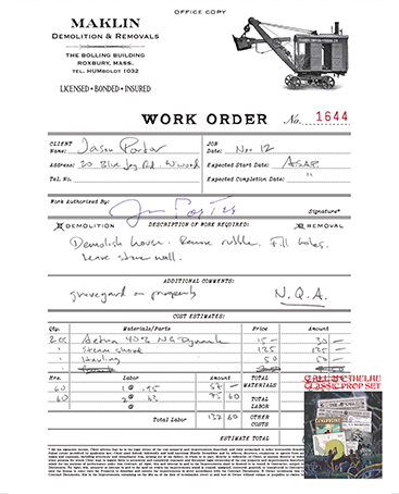 Maklin Work Order