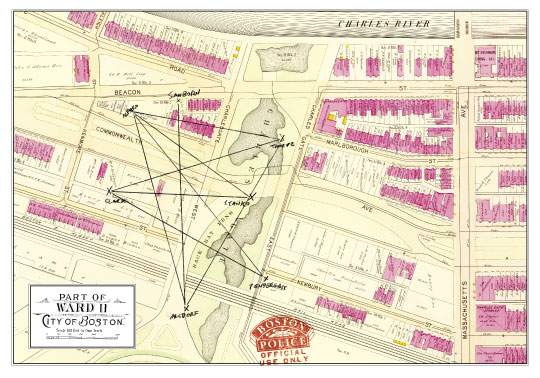 Boston Police Map
