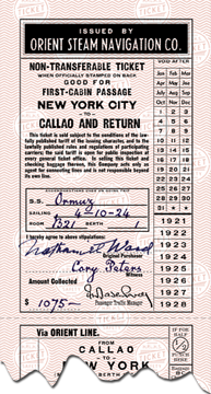 Orient Line Ticket