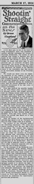 Newspaper Clipping