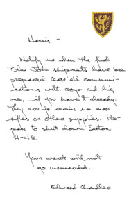 Chandler Note