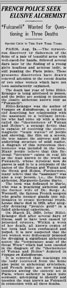 Newspaper Clipping