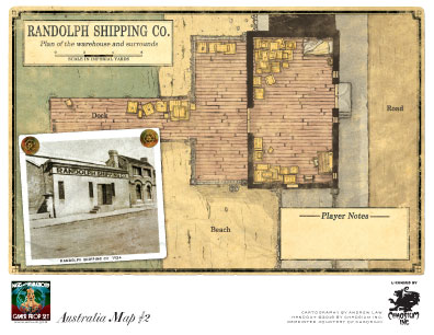 Randolph Shipping Co. map