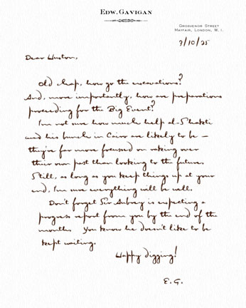 Gavigan Letter
