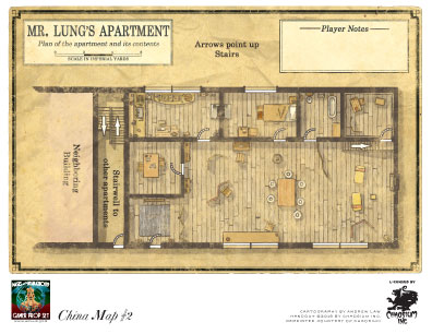 Mr. Lung's Apartment map