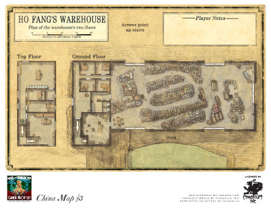 Ho Fang's Warehouse map