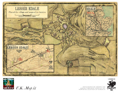 Lesser Edale map