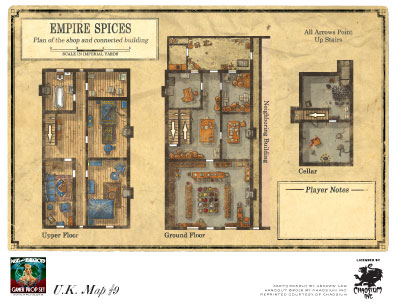 Empire Spices map