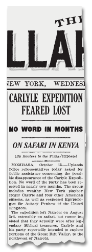 Expedition Feared Lost