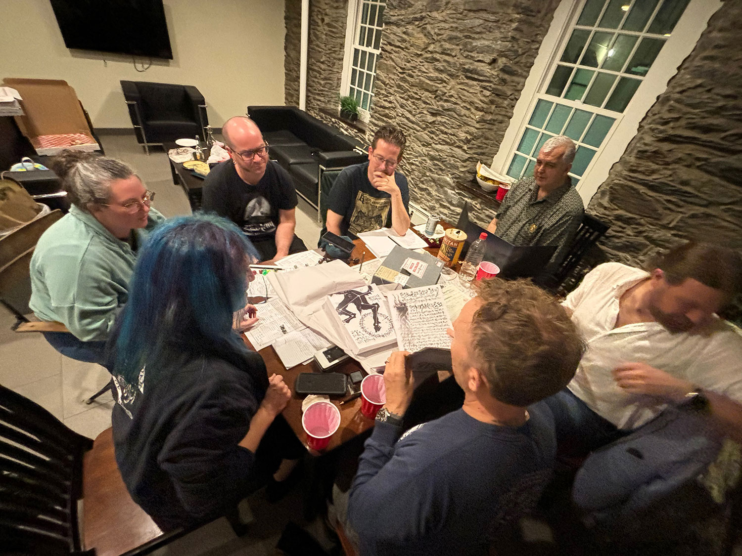 Sean Branney runs his original Call of Cthulhu game