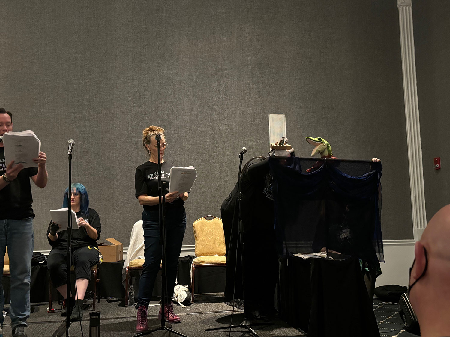 The live performance of The Temple of Jupiter Ammon
