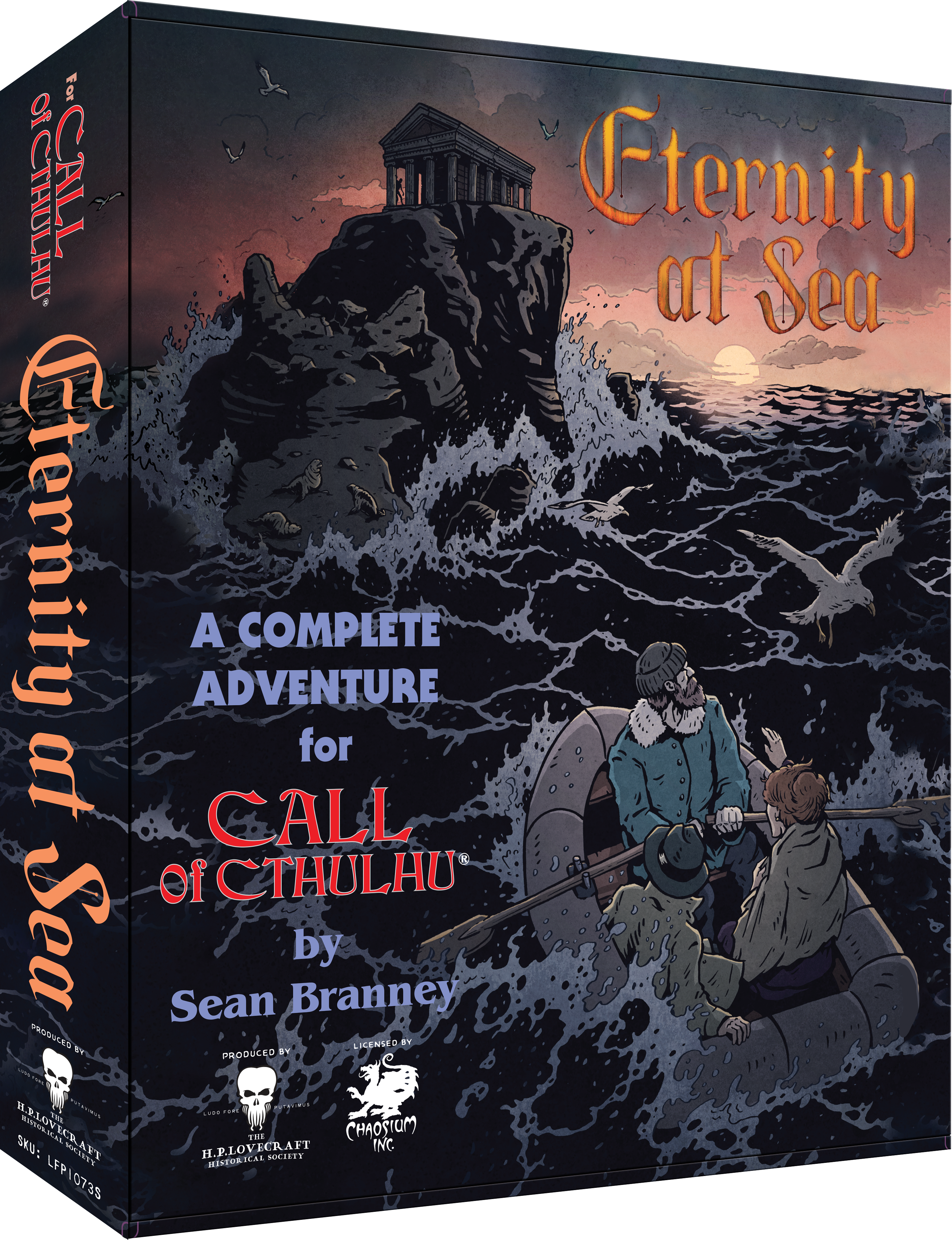 Eternity at Sea box mockup