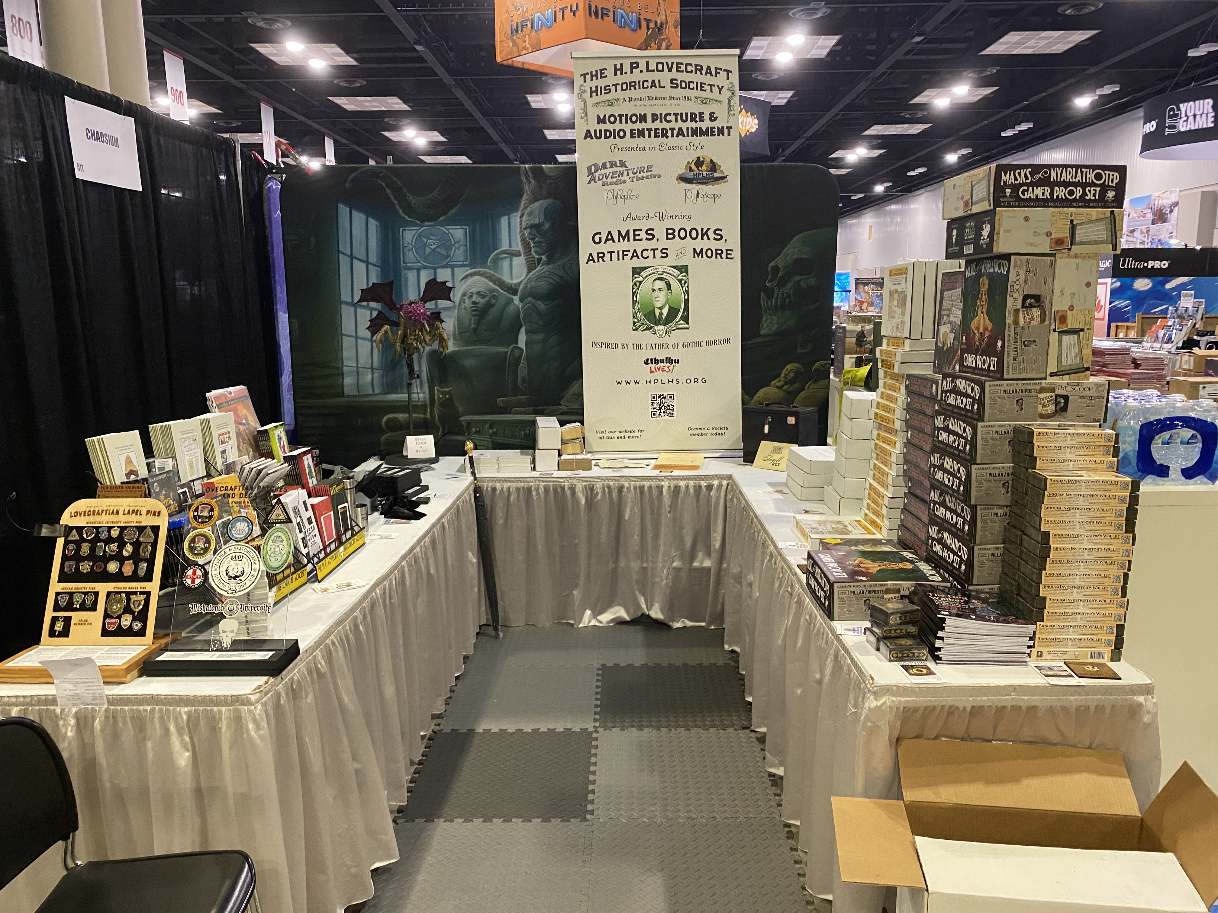 HPLHS GenCon booth 2024