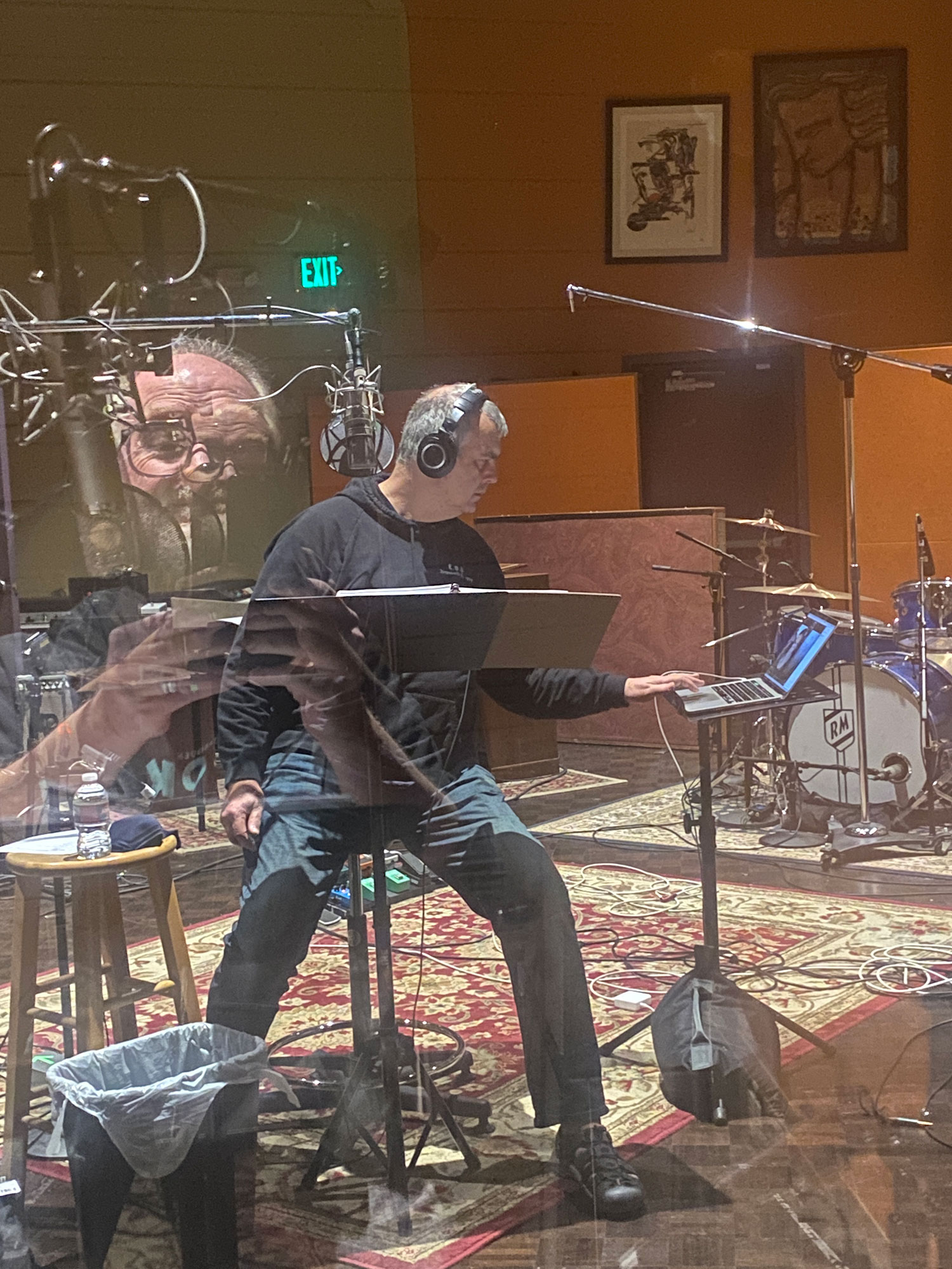 DART recording session