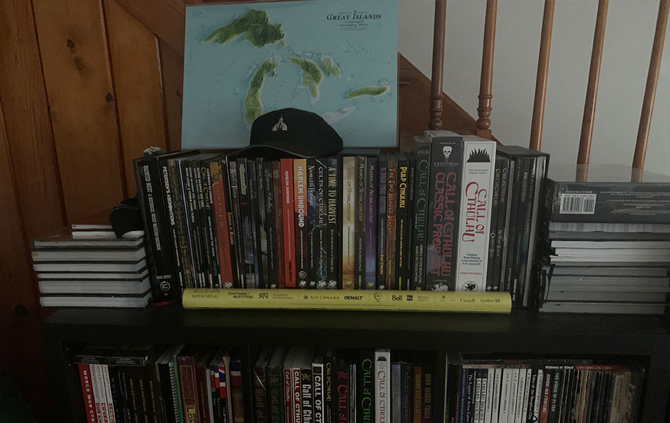 Matt's game shelf