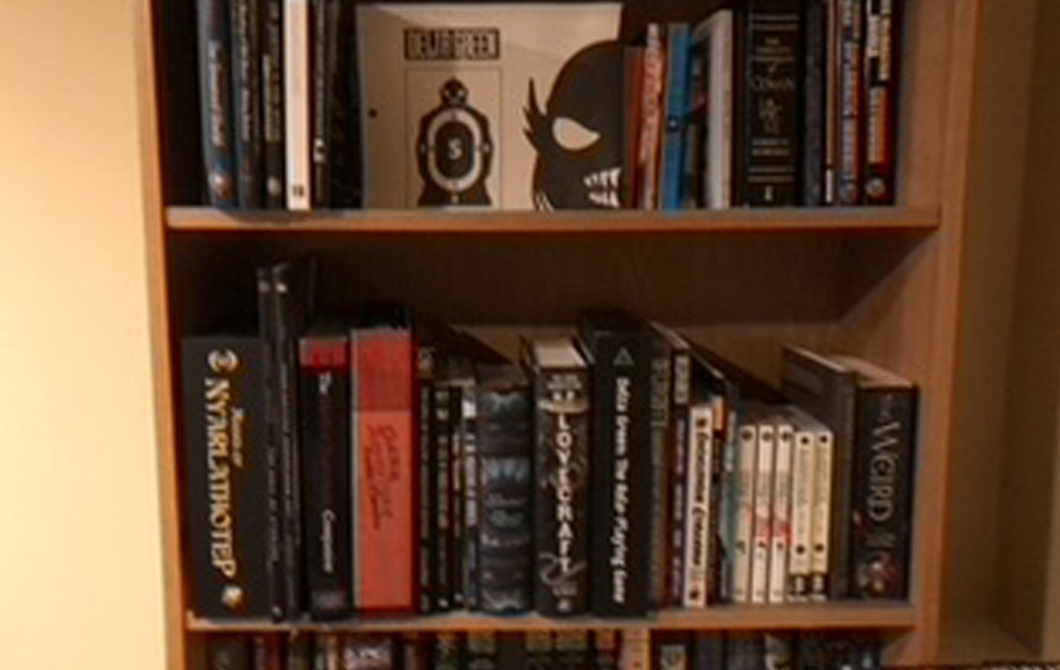 Sean's bookshelf