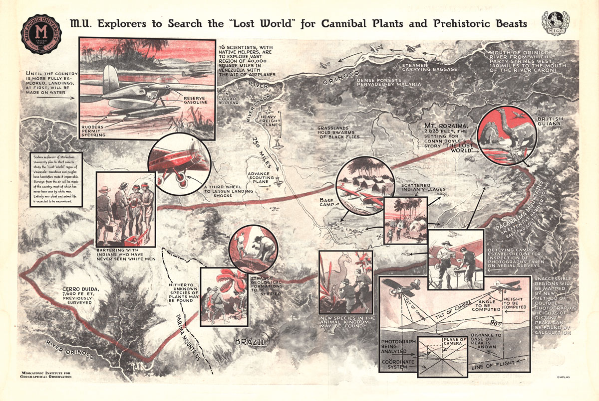 Lost World Map