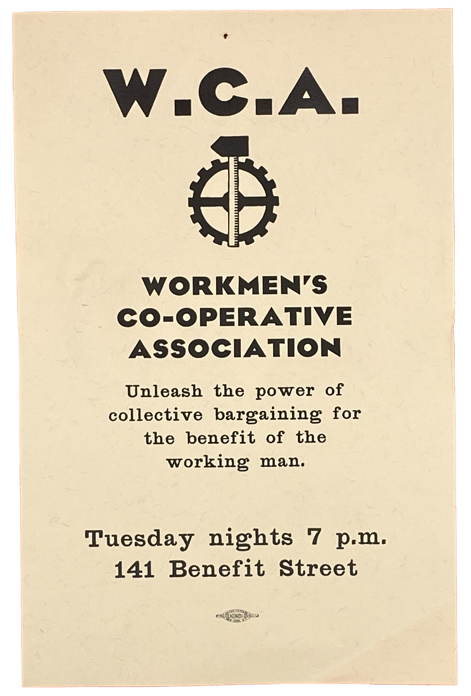 WCA flyer