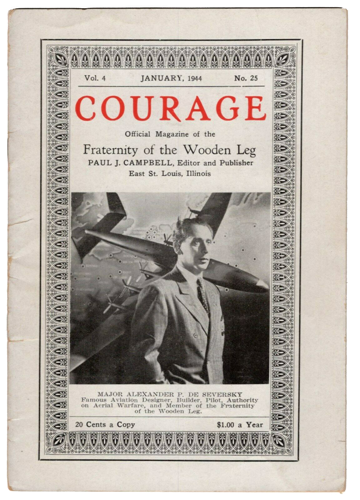 Courage magazine cover
